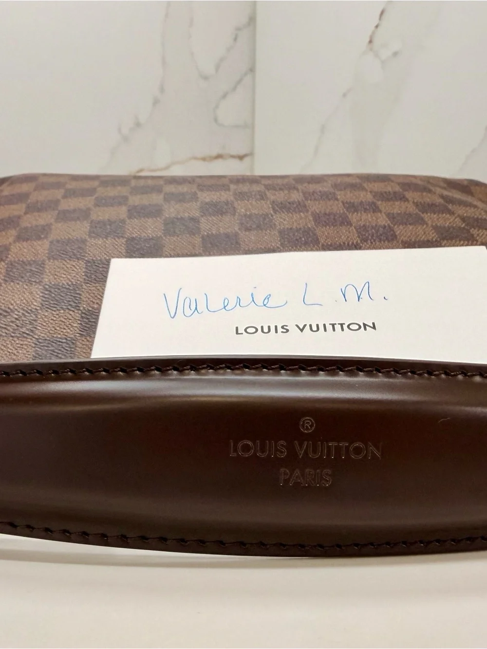 Louis Vuitton Portobello Damier Ebene Hobo/Crossbody
